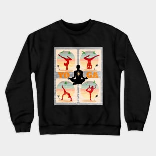 Yoga and Meditation Self Love Crewneck Sweatshirt